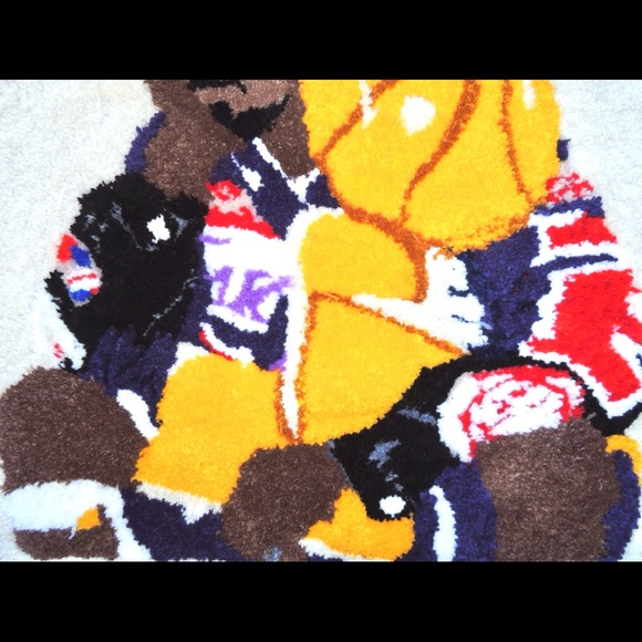 Handmade Kobe Bryant rug - Picture 3 of 3